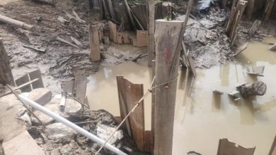 Photo of Golden Grove residents distressed at destruction of tombs amid construction