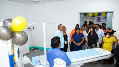 Photo of New CT scanner commissioned at New Amsterdam Hospital