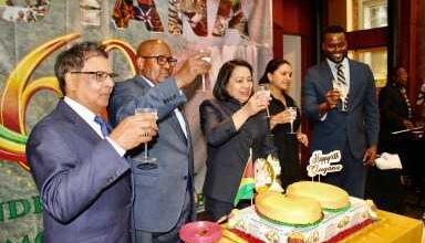 Photo of Guyana celebrates 60 years of independence with flag-raising, cultural explosion at Queens Borough Hall
