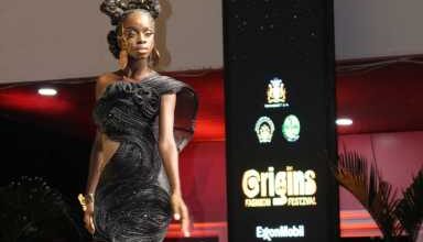 Photo of Guyanese fashion designer Delayna Scott dresses high society in Botswana